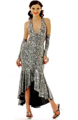 Silvery Dance Dress