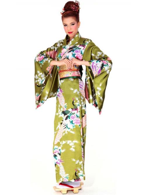 Fern Green Kimono