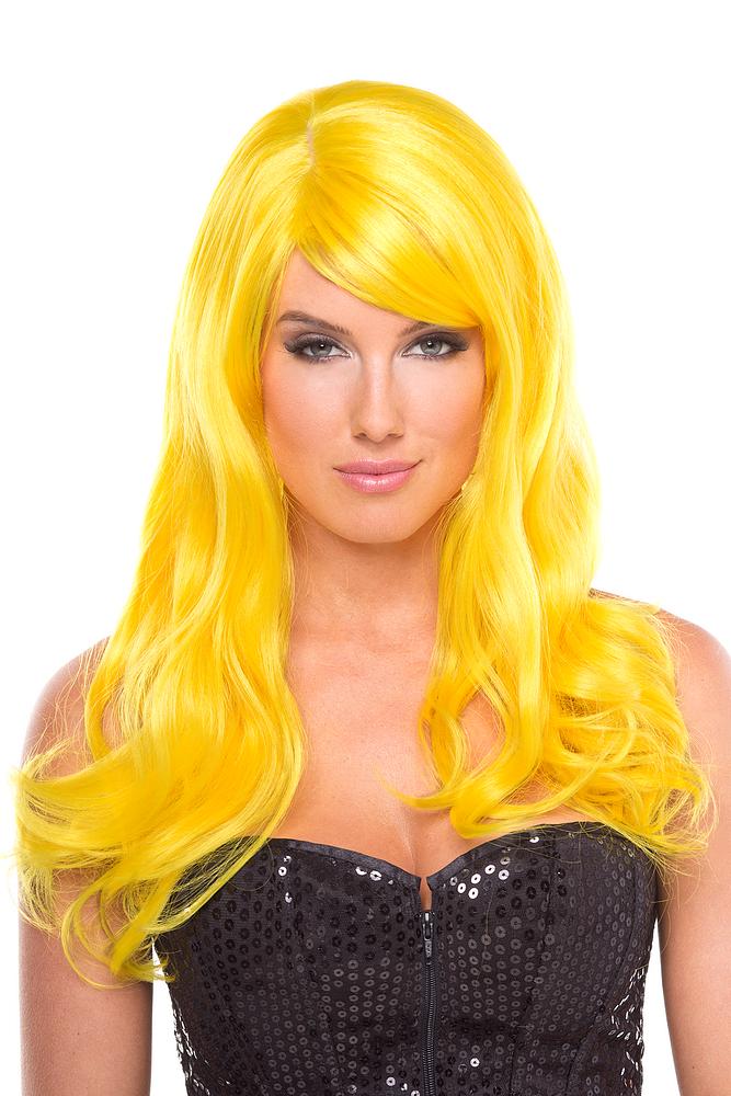 Burlesque Wig Yellow. 