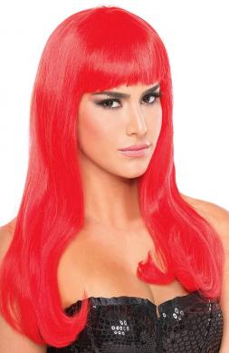 Pop Diva Wig Red