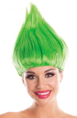 Troll Wig Unisex Green