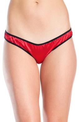 Perky Crotchless briefs in