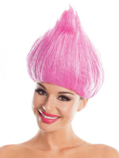 Troll Wig Unisex Pink
