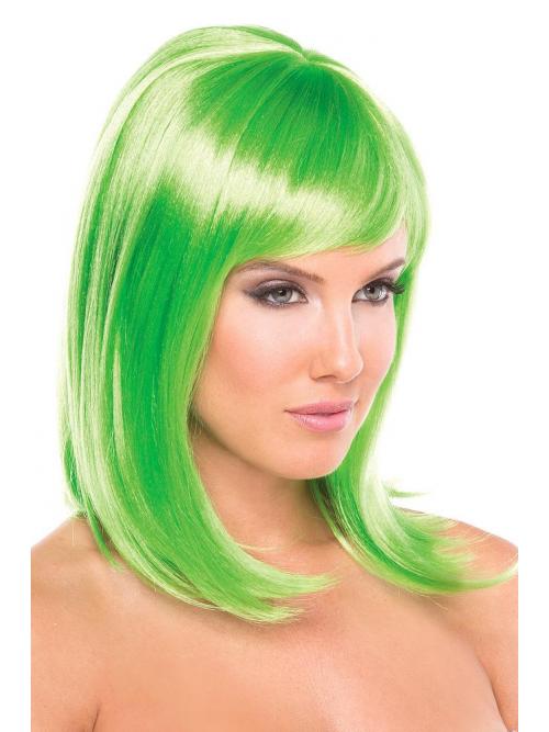 Doll Wig Green