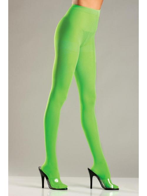 Splendid Lime Green Opaque Nylon