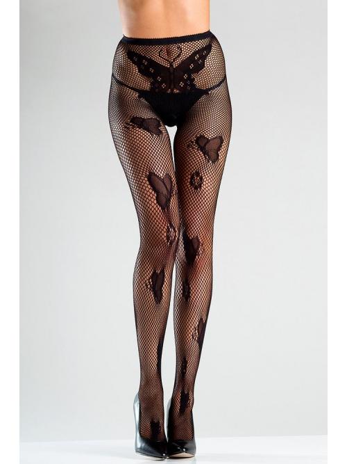Crotchless Fishnet tights